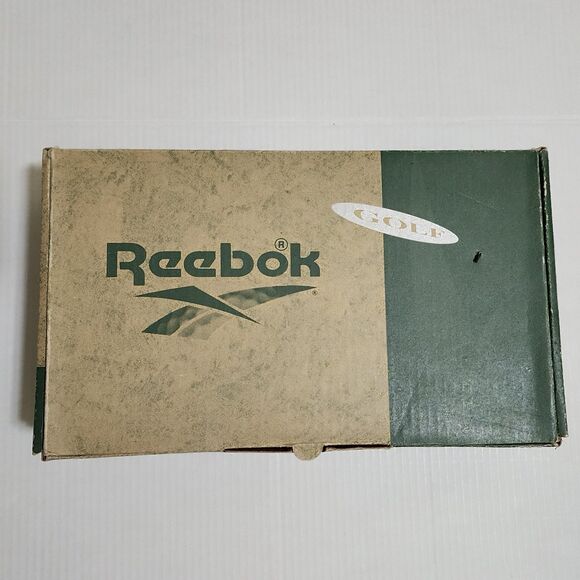 Vintage Y2K Reebok Mens Athletic Tour White/Smoke Golf Shoes Sneakers Size 9.5 - Picture 7 of 9